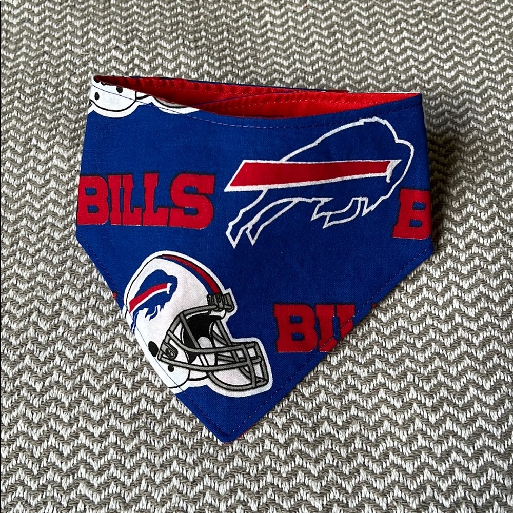 Buffalo Bills Dog Bandana-small - Picture 1 of 5